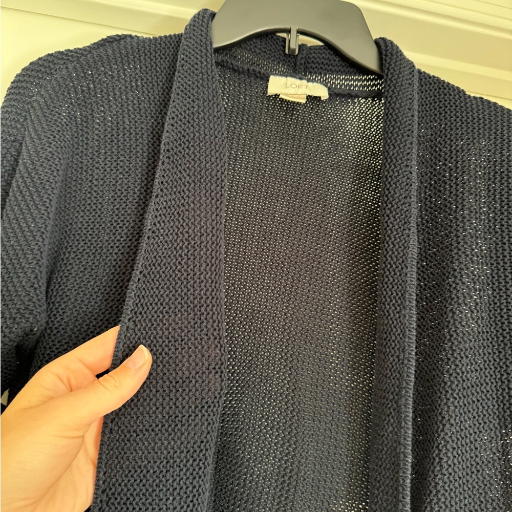 Loft draped cardigan